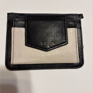 Lodis Black and Gold RFID Wallet